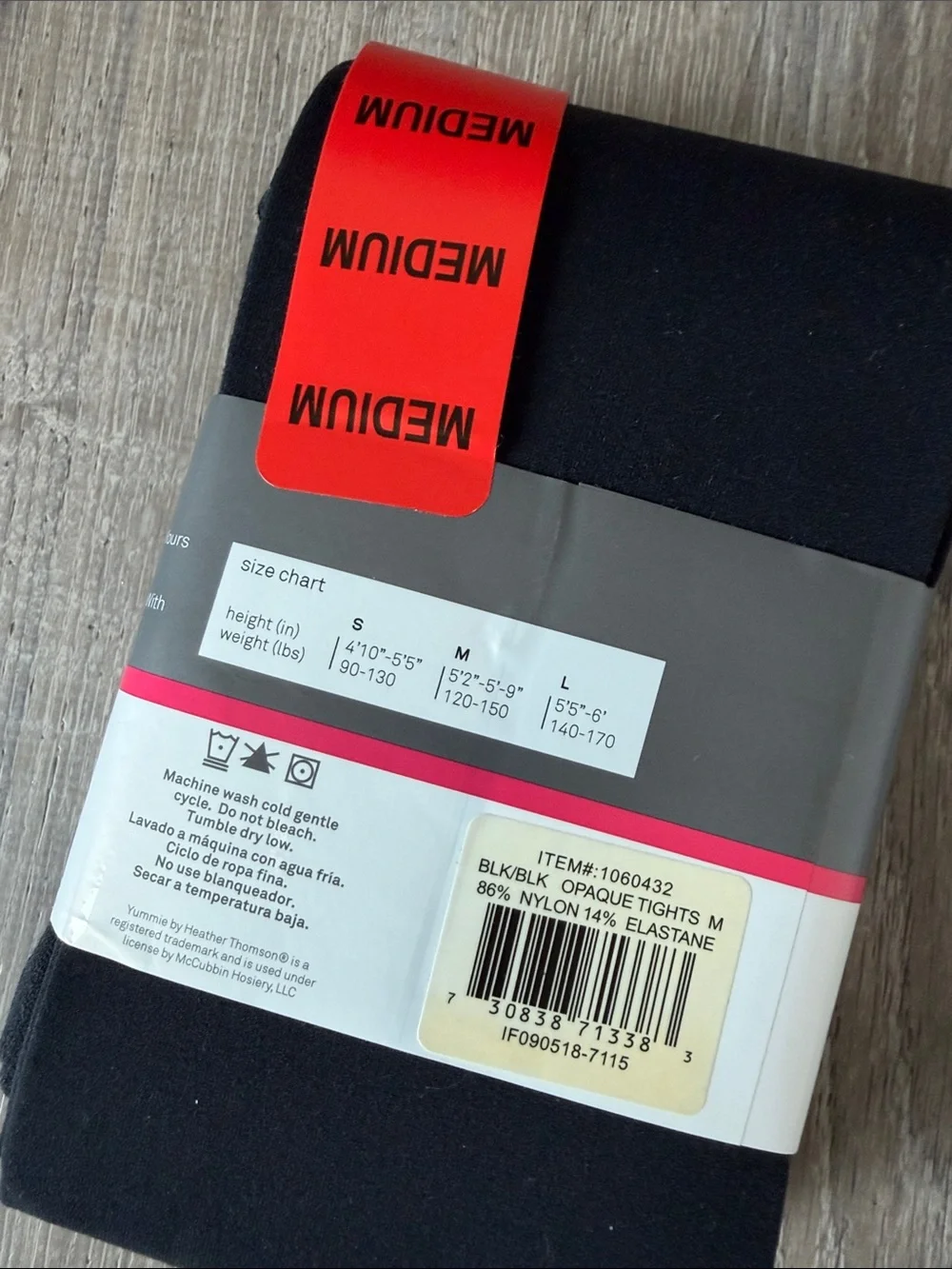 Yummie Opaque Tights - 2 Pack (Medium)